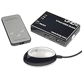 Commutazione tra le sorgenti di segnale tramite telecomando o premendo un pulsante sullo switch, supporta risoluzioni HDTV fino a Full HD 1080p e trasmissione audio digitale multichannel