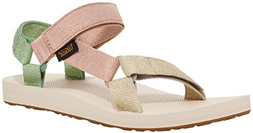 Image of Teva Women's Original Universal Metallic, Metallic Clay Multi, 12 M US