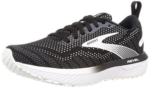 [Brooks] スニーカー レベル 6 ランニングシューズ 軽量 メンズ レディース BRM3983 BRW3862 ブラック 24.0 cm B