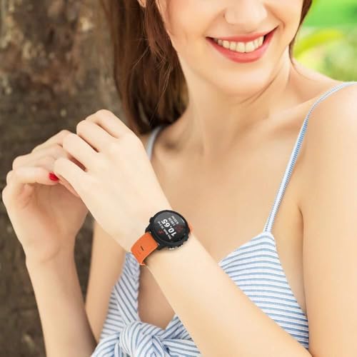 Bracelet de montre 20mm en silicone haute durabilité Forerunner 645