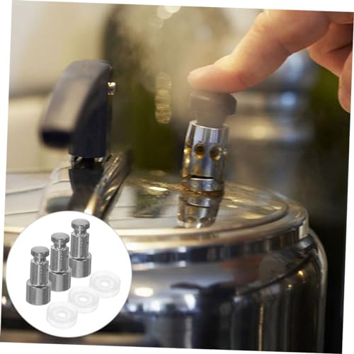 Cabilock 6sets Cooker Float Valve Pressure Cooker Replacement Parts Electric Pressure Canner Accessories Float Valve for miniatura 3