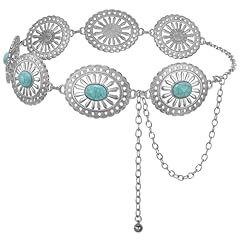 Silver(round Green Turquoise)