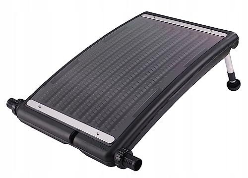 COIL Solar Poolheizung, Solarmodul, Poolheizung, Solar Sonnenkollektor, Heizstab Pool, Pool Heizung Solarpanel für Pool mit Verstellbaren Füße Garten Pool Heizung Solarheizung Pool (Tank: 7 Liter)