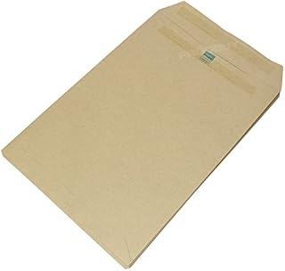 [Pack of 50] C4 Envelopes Manilla Plain 80gsm Self Seal Office A4 Brown Envelope Letter Pack