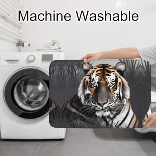 Tapis de douche tigre absorbant pour sécuriser carrelage et sol - 7