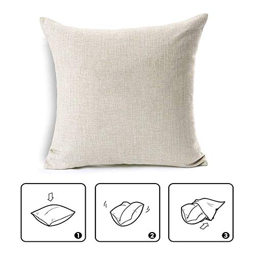 Qinqingo 4Th Of July Pillow Covers Set Of 4 Vintage Wood Grain Memorial Day American Flag Flower Wreath Patriotic Throw Pillow Covers Cushion Case Independence Day Home Decor (Wreath, 22" X 22") #TOP6