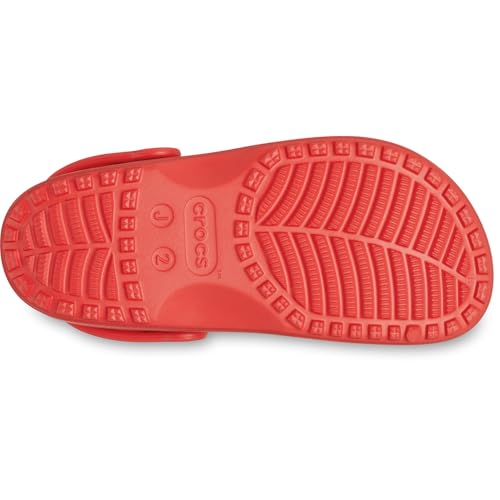 Image of Crocs Unisex-Child Classic Clogs with Floral Cut Out Design, Kids and Toddler Shoes