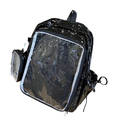 Sac de livre anime unisexe chic en cuir PU finitions dessin animé japonais moderne