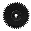 KIMISS RC Spur Gear 44T Steel Low Noise Main Gear for Fit for HPI Sa e Flux X 4.6 XL 5.9 1/8 RC Car - Enhanced Performance & Compatibility