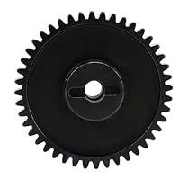 KIMISS RC Spur Gear 44T Steel Low Noise Main Gear for Fit for HPI Sa e Flux X 4.6 XL 5.9 1/8 RC Car - Enhanced Performance & Compatibility