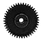 KIMISS RC Spur Gear 44T Steel Low Noise Main Gear for Fit for HPI Sa e Flux X 4.6 XL 5.9 1/8 RC Car - Enhanced Performance & Compatibility