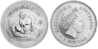 2003 Year of The Goat Australian Dollar