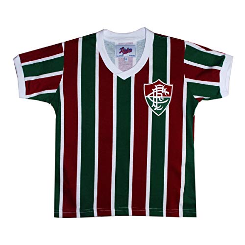 Camisa Fluminense Mundial 1952 Liga Retrô Infantil Listrada 6