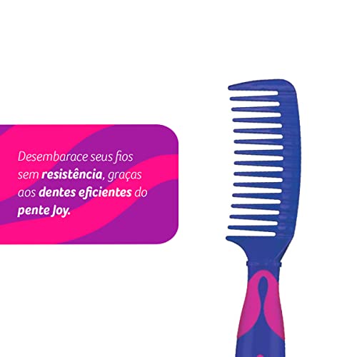 Condor Linha De Pentes Joy Laranja/Azul/Rosa