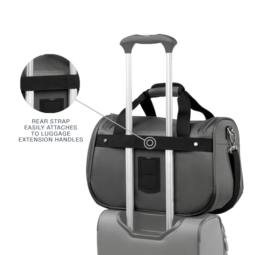 Image of Travelpro Maxlite 5 Softside Carry-On & Tote 2-Piece Set, Grey, (Tote /21)