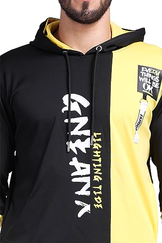 Image of YELLOW TREE Polyester Printed Tracksuits for Men | Running & Sports Tracksuits | Full Sleeve Tracksuits