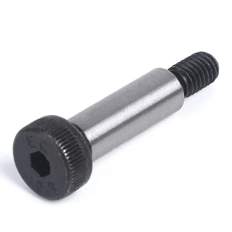 Clamping Knob Bolt Screws,2pcs M16 Dia 20mm Hexagon Plug Screw Shaft Grade 12.9 Steel Hex Hexagon Socket Cap Head Shoulder Roller Bearing Screw Bolt(20*M16*120mm)