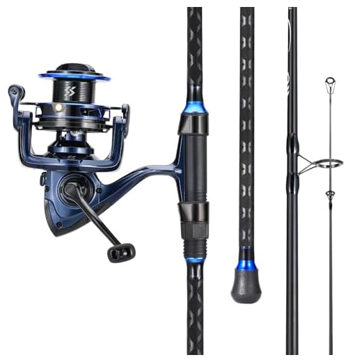Heavy-Duty Surf Fishing Rod and Reel Combo