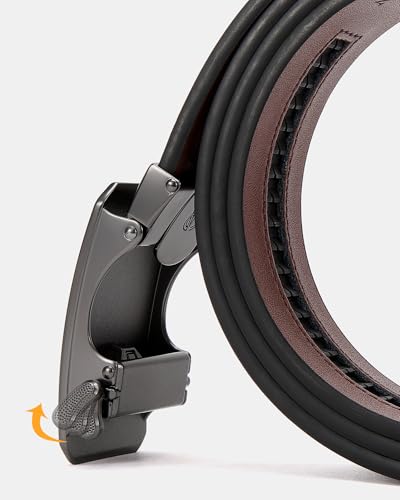 Image of CHAOREN 40mm Ratchet Belt Buckle Only for 1 3 /8 Slide Belt Strap, Automatic Click Buckle Adjustable