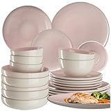 FABRICATION ARTISANALE, CHAQUE PIÈCE EST UNIQUE – Ce service vaisselle 6 personnes en faïence est façonné artisanalement, rendant les assiettes service de table et les bols légèrement différent. Vous offrez à votre décoration de table une vaisselle au caractère authentique, loin des productions standardisées. Idéal pour impressionner vos invités, ce service a vaisselle complet raconte une histoire et apporte une âme unique à chacun de vos repas.