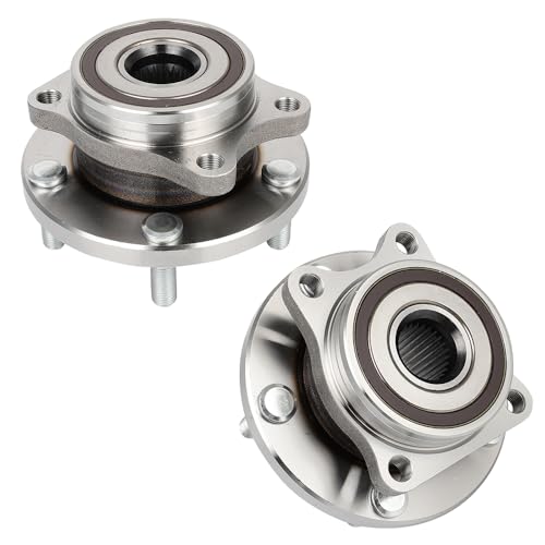 Image of ECCPP 2-Piece 513302 Front Wheel Hub Bearing for Subaru Outback 2015-2025 | for Subaru Impreza 2004-2014 5 lugs w /ABS Sensor Pre-Greased Sealed