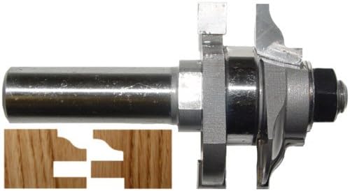 Magnate S9001 Reversible Stile & Rail Router Bits - Ogee Profile; 7/8" Cutting Height