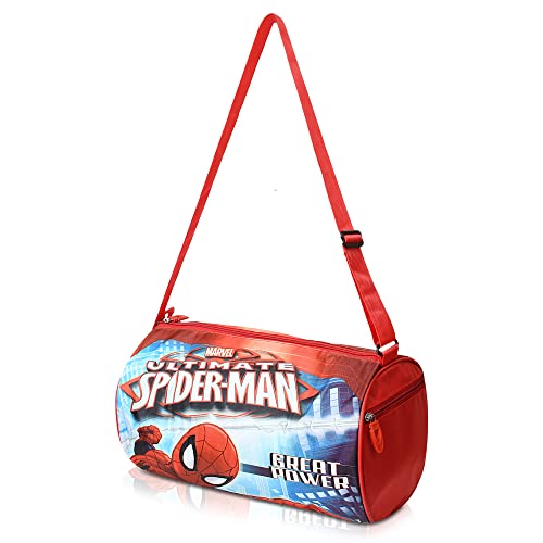 Image of Stylbase Polyester 14 inch Travel, Sports Duffle Bag for Kids Printed Bag (35X20X22 CM LxWxH) Pack of 1 (Spider Man)