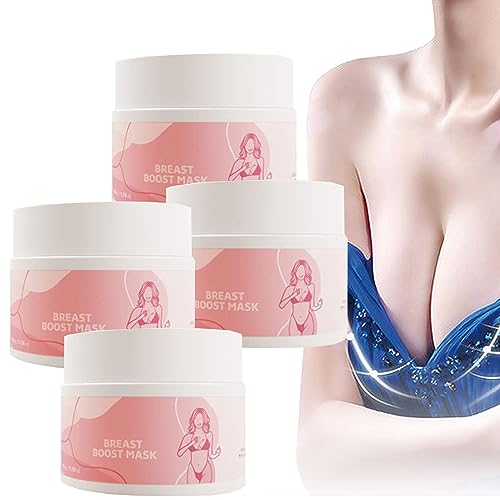 Mascarilla Para Aumentar Los Senos Glowavenue, Mascarilla Para Aumentar Los Glúteos Glow-Avenue, Crema Reafirmante Y Elevadora De Senos, Aumenta La Elasticidad, Reafirmante Y Lifting (4 piezas)