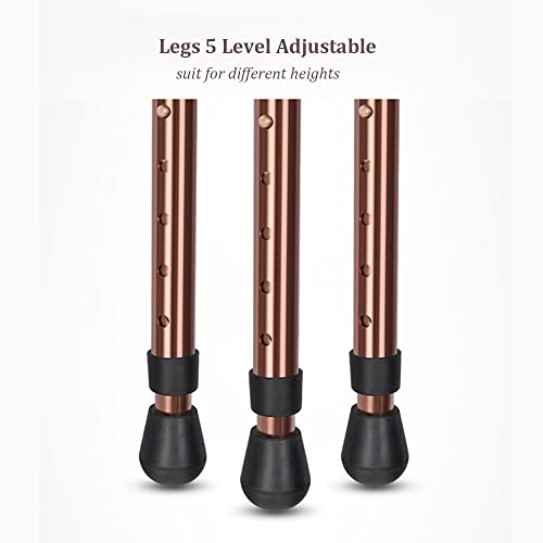 Walking Cane Seat With Built-In Led Flash Light Fluffy Cushion #TOP4