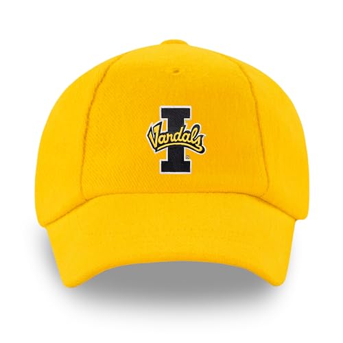 Creative Knitwear Idaho Vandals Toddler Unisex Baseball Cap Gold Solid Embroidered Logo - Size 12-24 Months