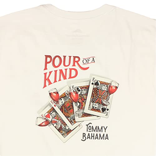 Tommy Bahama Men's Big & Tall Pour Of A Kind T-Shirt, 100% Cotton (White, Small) #TOP1