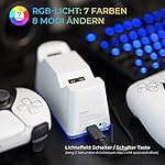 Charging-Station-for-PS5-Controller-with-Adjustable-RGB-Light-2-Hours-Quick-Charge-Charging-Station-Fast-Charging-Click-in-Design-LED-Display-Intelligent-Safe-Charging-Protection-for-Sony-Playstation-