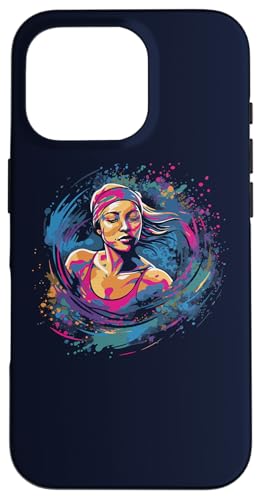 Nuotatore Nuoto Donne Nuotare Custodia per iPhone 16 Pro