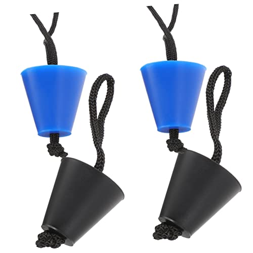 VALICLUD 4pcs Drain Silicone Deck Drain Plugs for Kayaks Canoes Scupper Stopper Bungs for Boats Fishing Accessories