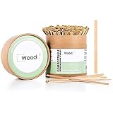 WoodU Coffee Stir Sticks 7"- Sturdy Square End Compostable and Biodegradable Wooden Coffee Stirrers
