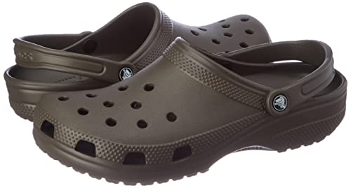 Image of Crocs Unisex Adult Chocolate Classic Clog 10001-200-M5W7