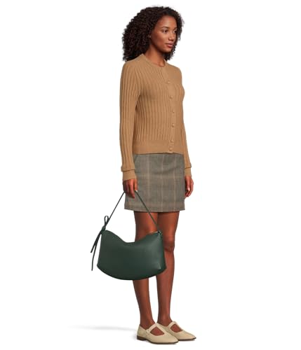 Image of kate spade new york Women's Loop Pebbled Leather Large Shoulder Bag