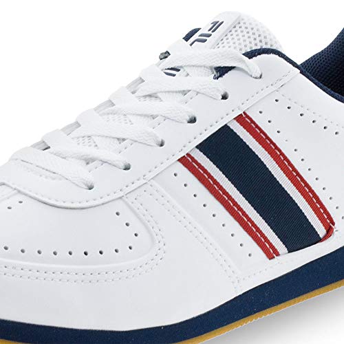Tênis Fila F-Retro Sport 2.0 Sl, Masculino, Branco/Marinho/Vermelho, 41