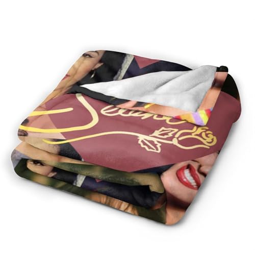 50 x 60 Travel & Couch Throw Blanket Soft Lightweight All-Season Layer; A Warm Gift for Birthdays Holidays Housewarming Dorm Life & Guest Rooms