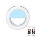 Produktbild Selfie Ring Licht, SevenPanda LED Handy Ring-Licht Selfie Clip-on Light für Alle Handys Leuchtring Front Kamera Nacht Enhancing Ringleuchte Dimmbare Fotolicht Leuchtend Beleuchtung Scheinwerfer - Blau