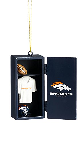 Team Sports America Denver Broncos Team Locker Ornament