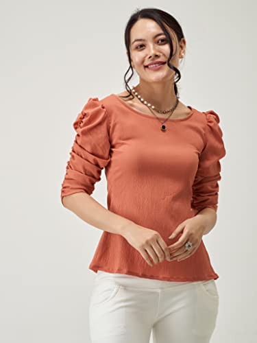 Image of AASK Casual Solid Women Top