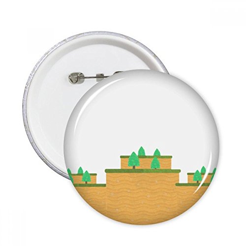 Badge bouton ChickenGo lot de 5 pins multicolores idée cadeau décoration vêtement