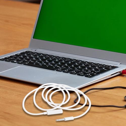 balacoo 2pcs 1.4m Cable Extensión Audio 3.5mm Estéreo miniatura 6