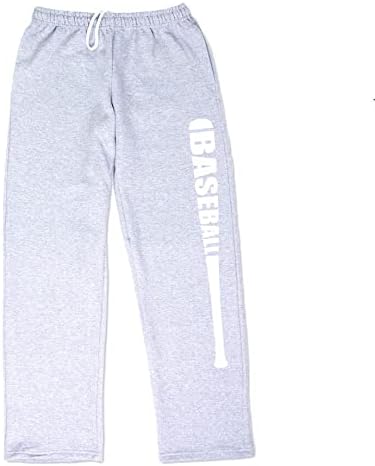 Baseball Bat Sweatpants | Baseball Apparel by ChalkTalk Sports | Multiple Colors | Youth and Adult Sizes