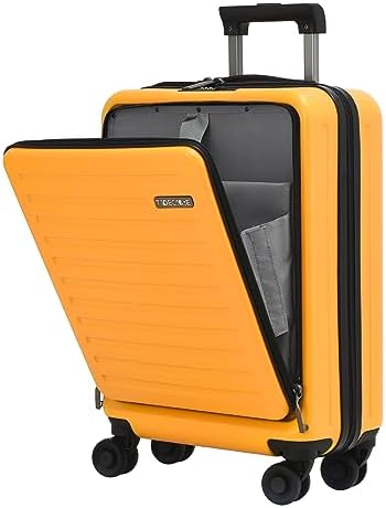 TydeCkare 20 Inch Carry On Luggage with Front