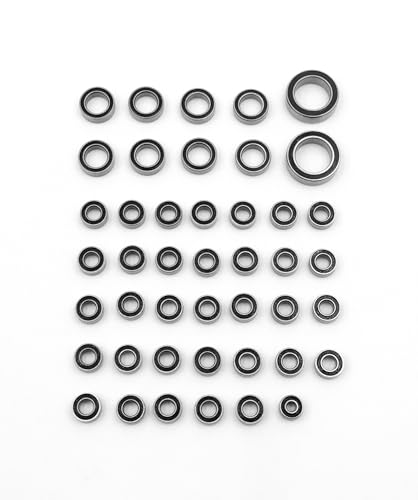 Image of HobbyPlus Complete Ball Bearing Set (Rubber Seal) for ARKTOS 1 /18 RC Rock Crawler 6WD Off-Road All Terrain RTR 6x6 RC Flatbed Truck - Remote Control Car, RC Crawler Upgrade Parts