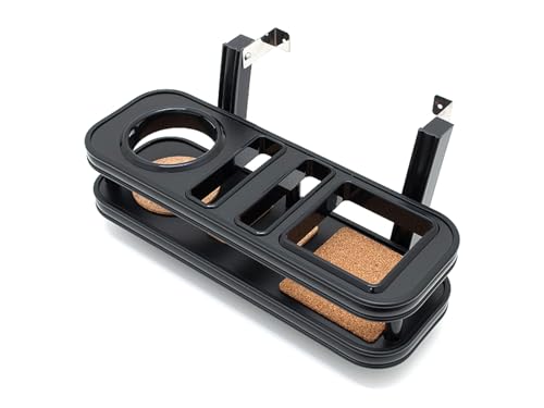 ISB NV350キャラバン E26 フロント センターカップホルダー Ver2 オールブラック ISB-507