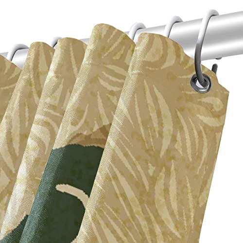 Rideau de douche Hippocampes imperméable anti-éclaboussures
