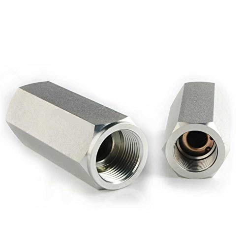 Clapet anti-retour hydraulique acier 1/4 pouce valve de blocage droite VU - 5